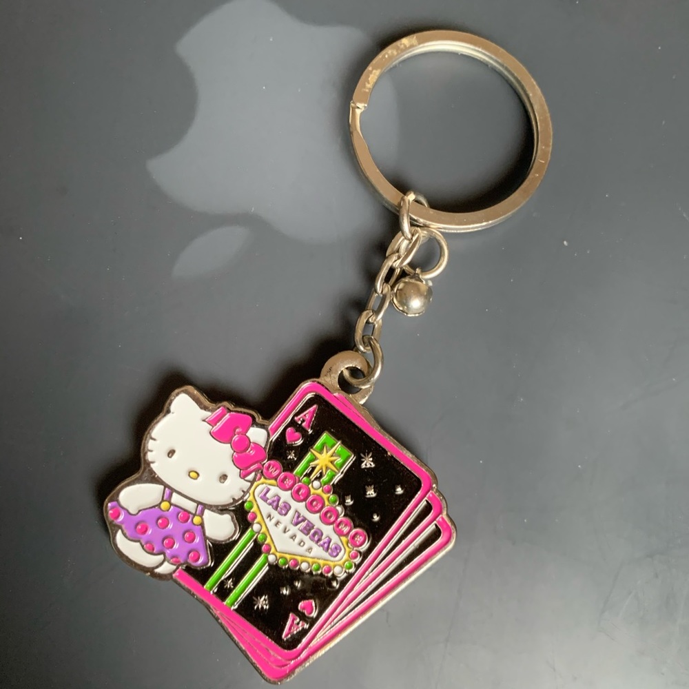 Hello kitty Los Angeles keychain